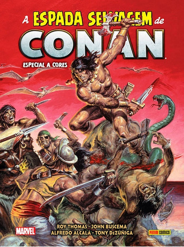 Conan, O Barbaro : A Espada Selvagem Em Cores, De Panini. Editora Panini, Capa Mole Em Português