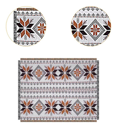 Manta Bohemia, Manta De Picnic, Alfombra De Viaje 90cmx180cm