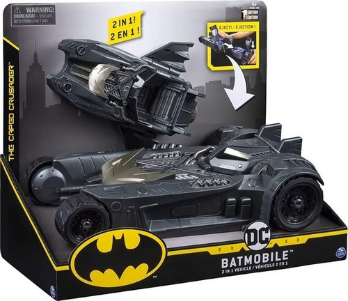 Spin Master Batmobile Dc 2 En 1 Batboat Batimobil Personaje Batman
