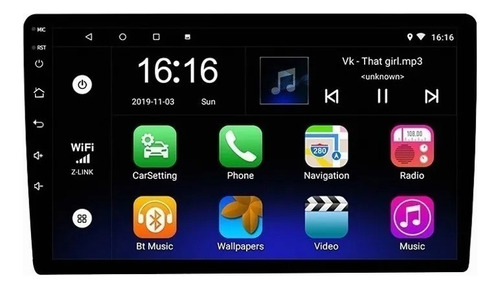 Estéreo De Coche Android De 10 Pulgadas Wif Gps Con Camara