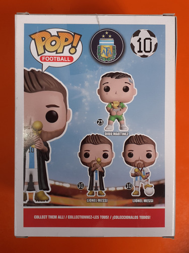 Messi Mundial Compatible Funko Pop Nuevo Dom Play (Usado)