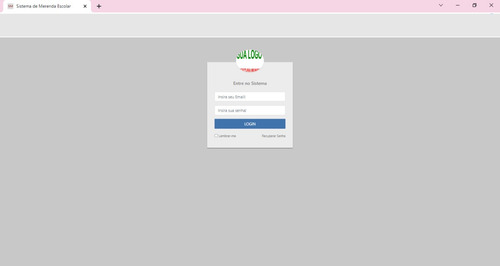 Sistema Web Para Gestão Merenda Escolar