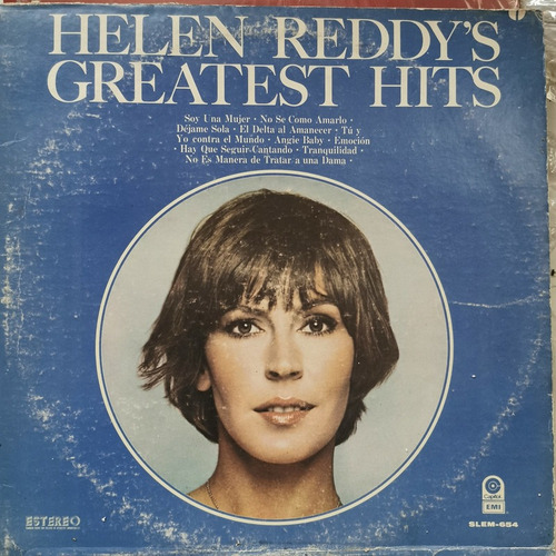 Disco Lp:helen Reddys- Hits Greatest