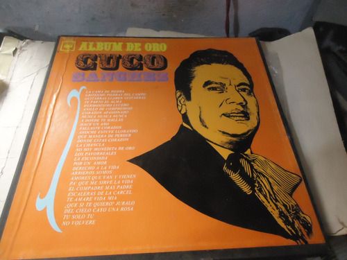 Cuco Sanchez Album De Oro Vol.1 Con 3 Discos Lp