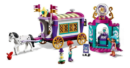 Brinquedo De Montar Lego Friends A Caravana Mágica 41688