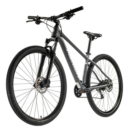 Bicicleta Merida Crossway 100 2022 Hibrida 27v - Palermo Color Teal Blue Tamaño Del Cuadro M