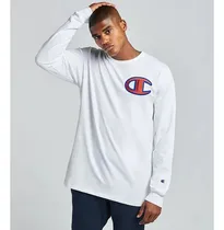 Comprar Polera  Champion Heritage Manga Larga - Blanco