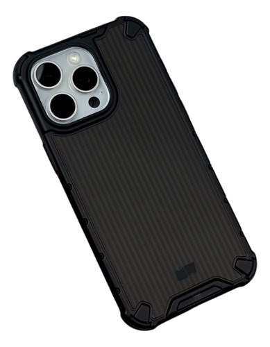 Funda Protector De Celular Mowo Walks Colors Para Iphone Negro Iphone 12 / 12 Pro