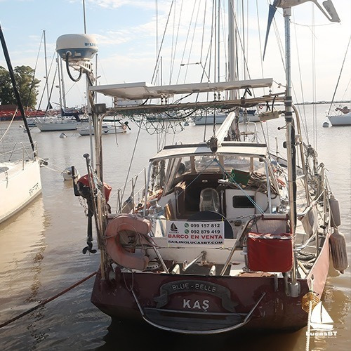 Velero Oceánico De Acero 34ft