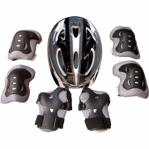 Casco rodilleras coderas y muñequeras new arrivals