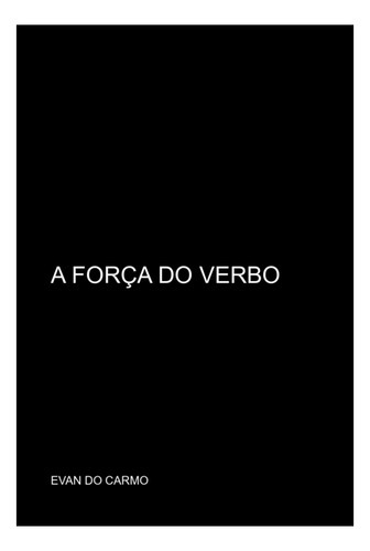 Verbo Líquido, De Evan Do Carmo. Série Não Aplicável, Vol. 1. Editora Clube De Autores, Capa Mole, Edição 1 Em Alemão, 2022