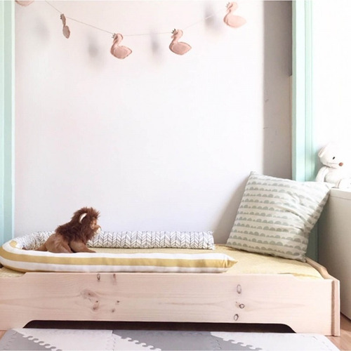 Imagen 4 de 7 de Base Cama Apilable Mascotas 120 X 60 En Madera Ref: Hund