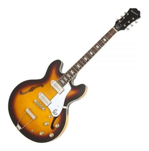 Guitarra Eléctrica EpiPhone Casino Sunburst Cuerpo Hueco