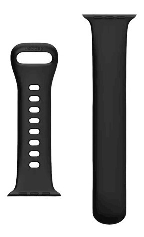 Malla Silicona Correa Para Smartwatch De 42mm Color Azul