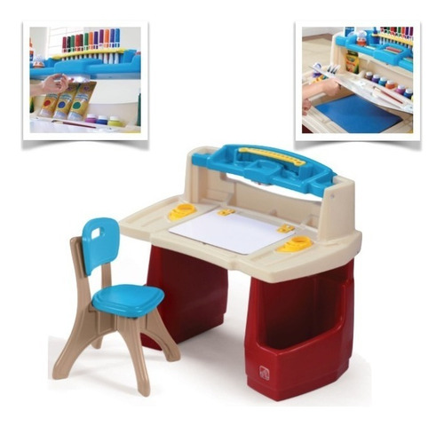 Escritorio Juguete Niños Step2 Deluxe Art Master Xchws C