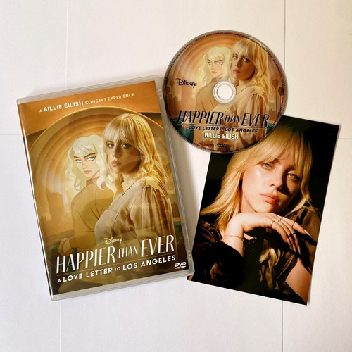 Dvd Billie Eilish The World's A Little Blurry Happier Than
