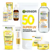 Comprar Kit Garnier Express Aclara Super Uv Toque Seco 7 Productos