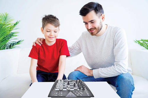 Lexibook Cg1300 Chessman Elite Juego De Ajedrez Electróni...