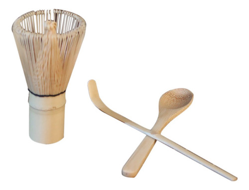 Set De Cucharillas De Matcha Bamboo Chasen Para Ceremonias