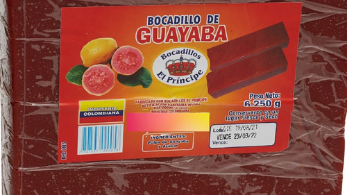 Bocadillo  Pulpa De Guayaba - Kg a $9