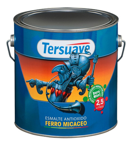 Esmalte Antioxido Ferromicaceo Tersuave Colores 2.500 Cc