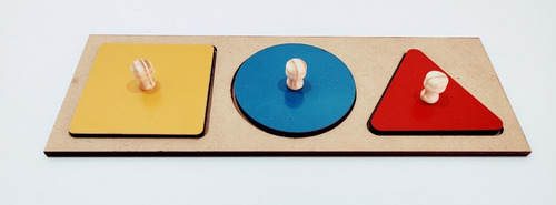 Imagem 2 de 5 de Geométrico De Encaixe Simples Em Mdf - 28x10