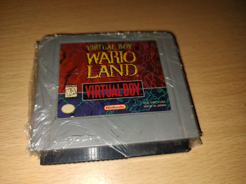 Nintendo Virtual Boy Video Juego Wario Land Original Físico