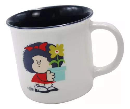 Taza Mafalda COLORES+ CUCHARA - Tienda de Tazas
