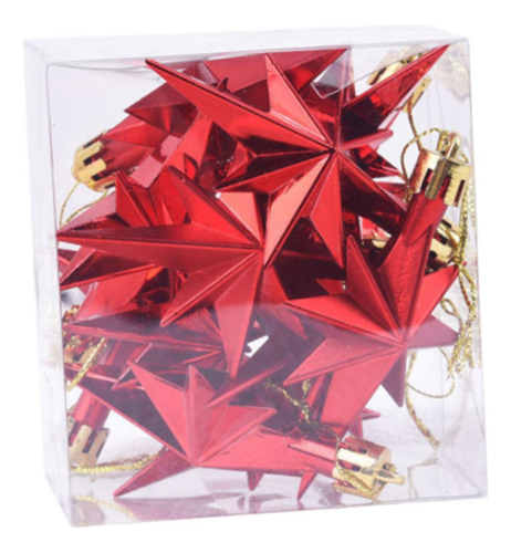 12 Adornos De Estrellas Para Navidad, Manualidades, Adornos