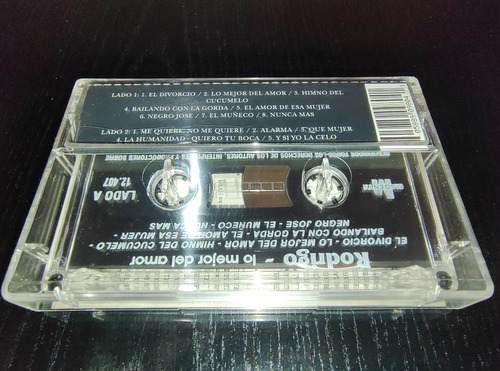 Cassette Original De Rodrigo Lo Mejor Del Amor De 1996 Okm ! Estándar