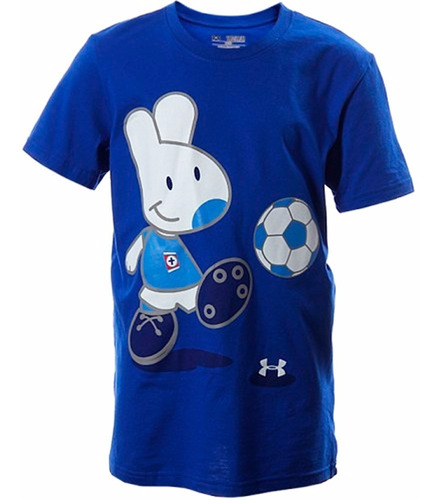 Playera Atletica Cruz Azul Niño Under Armour Ua1842