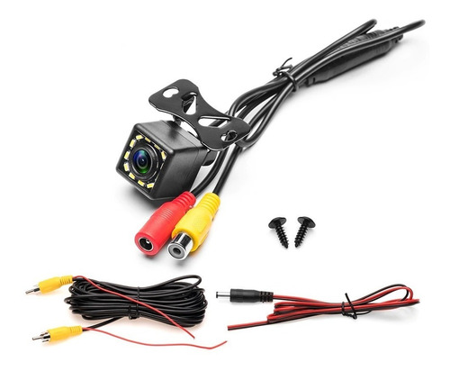 Imagen 1 de 3 de Cámara De Retroceso Universal Vehiculo Carro 12 Led