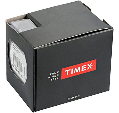 Reloj Analógico De Cuero Timex Indiglo Easy Reader Para Muje