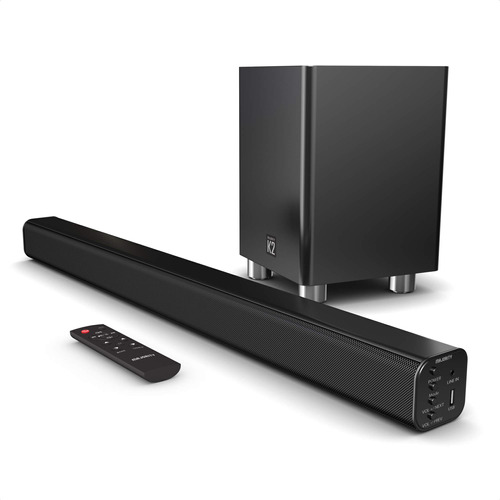 Majority Barra De Sonido K2 Con Subwoofer | Barra De Sonido