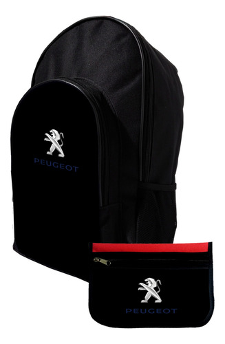 Mochila Y Cartuchera Promo Peugeot #102