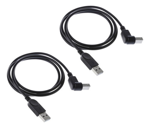 2 Piezas Cable De Extensión Datos Impresora Usb 2 Hecho De