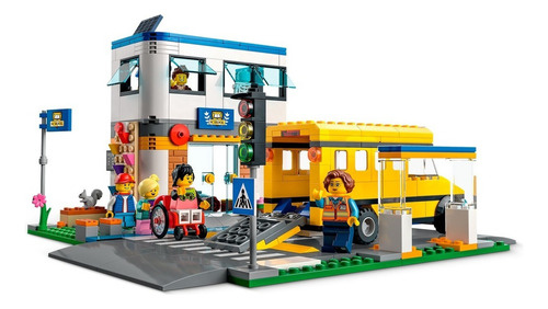 Kit De Construcción Lego City Día De Escuela 60329 +6 Años Cantidad de piezas 433