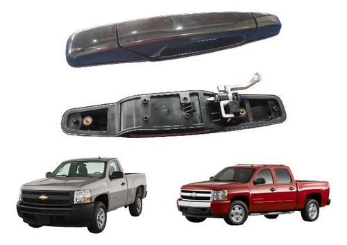 Manilla Externa Chevrolet Silverado Tahoe Avalanche Negra