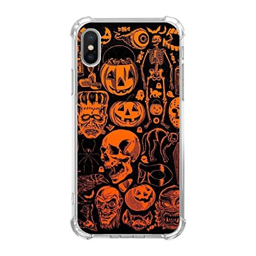 Funda Para iPhone XS/iPhone X Naranja Tpu (thermoplastico Po