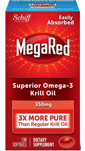 Omega 3 350mg 130caps Megared - Un - Unidad a $2215