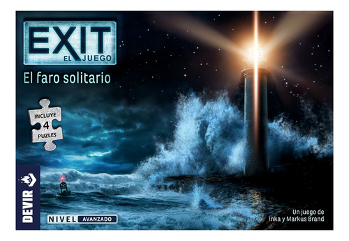 Juegos De Mesa Exit Puzzle: El Faro Solitario Devir Kosmos