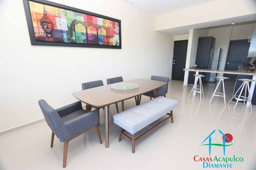 Imagen 10 de 30 de Cad Pacífico Diamante Vela 102. Terraza Con Vistas A Los Jardines Y Albercas