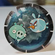 Comprar Vuela Tazos Shiny Angry Birds Space #215 Gamesa 2013