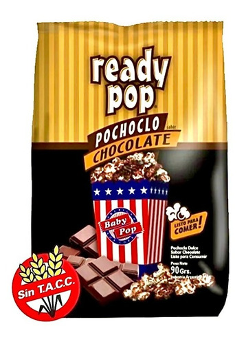 Pochoclo Ready Pop 90g Chocolate Stacc Barata La Golosineria