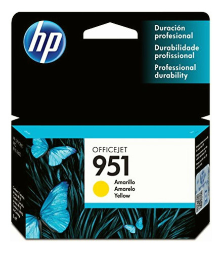 Cartucho De Tinta Hp 951 Amarillo Original (cn052al)