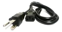 Comprar Pack De 2 Cable De Poder Para Cpu, Pc Y Monitores 1.5mtrs