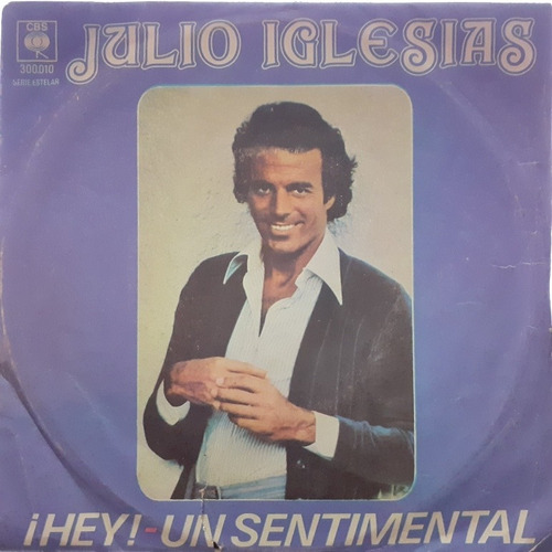 Julio Iglesias Hey Un Sentimental Vinilo 9 Simple