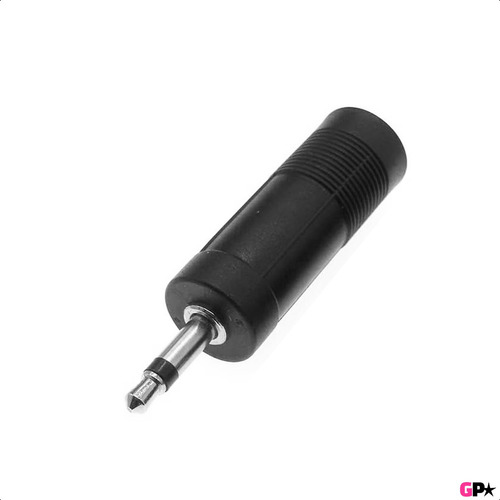 Adaptador Plug 6.5 Hembra A Miniplug 3.5 Macho Mono