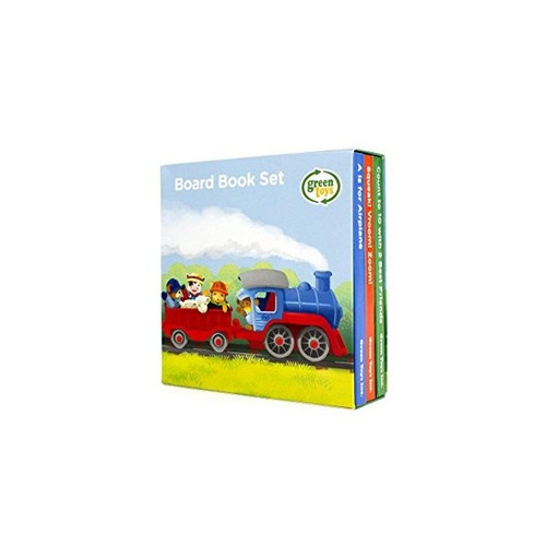 Green Toys Contar, Sonidos, La Junta Abcs Libros (3 Pack)