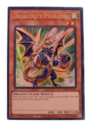 Yu-gi-oh Dragunity Phalanx Hac1-en153